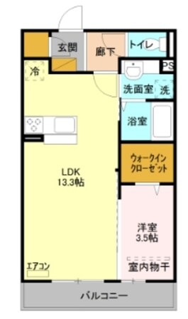 アベリアの物件間取画像